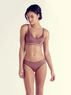 Hattie Wire-free Bra, Petite, Lightly Lined, Wide Band, Bralette