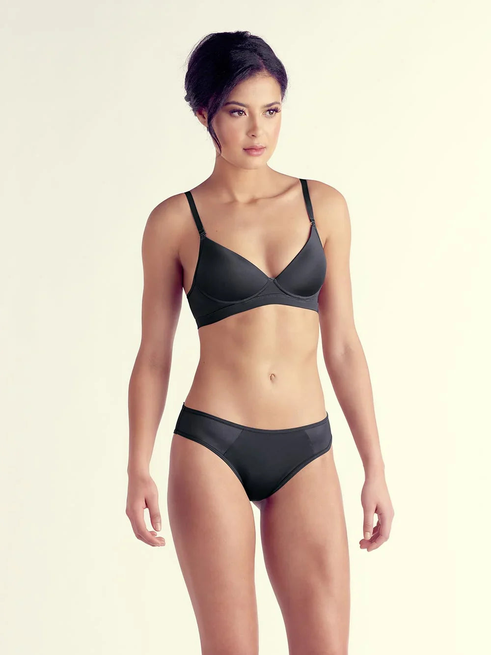 Gina Wire-free Bra, Petite, Smooth Cup, Light Push-Up, Wide Band
