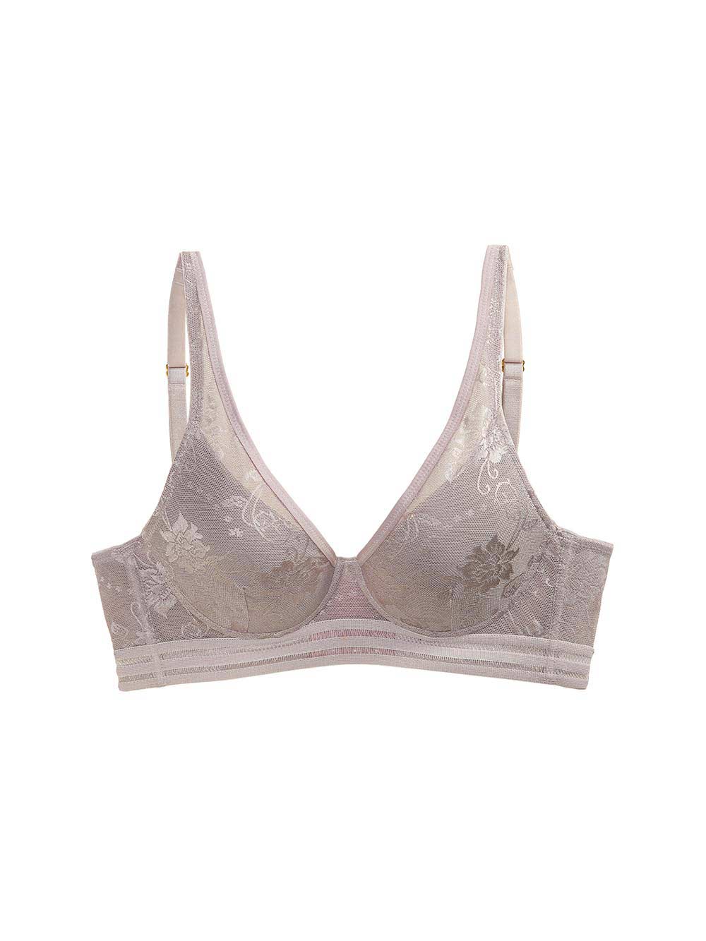 Vanessa Wire-Free Bra, Petites, Light Push-Up, Wide Band, Bralette