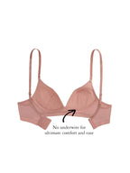 Gina Wire-free Bra, Petite, Smooth Cup, Light Push-Up, Wide Band