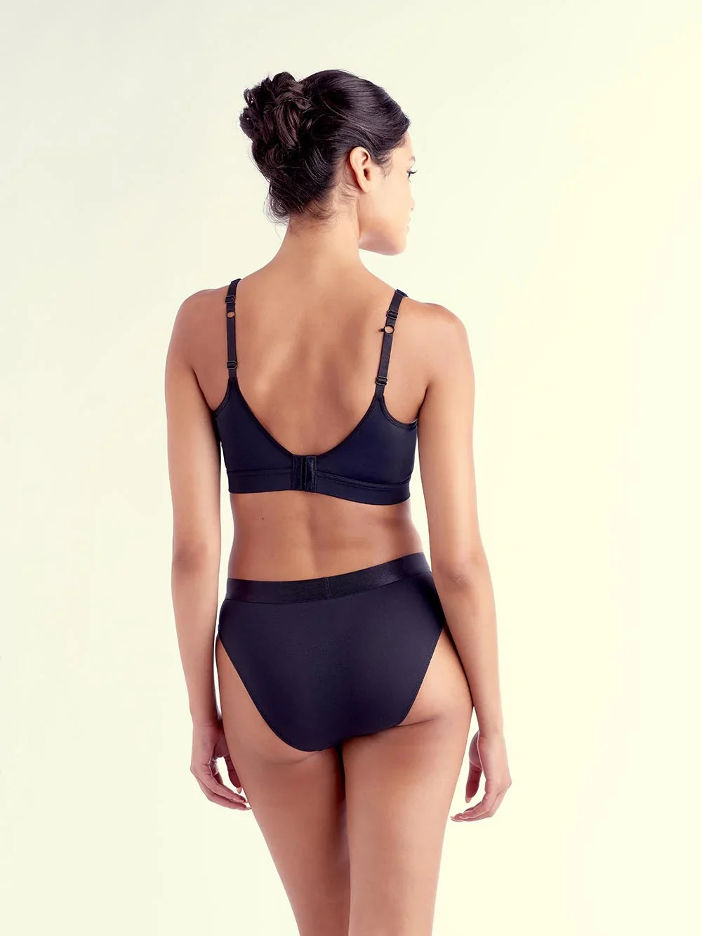 Adah Wire-free Bra, Petite, Contoured, Push-up, Racerback Sports Bra