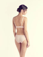 Fay Demi-Cup Bra, Petite, Contoured Cups, Smooth, Underwire, Push-Up