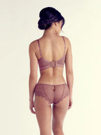 Caroline Wire-free Bra, Lightly Lined Cups, Petite, Bralette, Lace