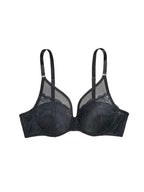 Ashly Lace Bra, Petite, Push-up, Demi-Cup, Small Sizes