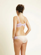 Courtney Demi-Cup Bra, Petite, Removable Push-Up Pads, Soft-Cup, Lace