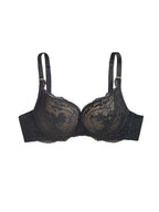 Elsie Lace Bra, Contoured, Push-Up, Petite, Demi-Cup, Small Sizes