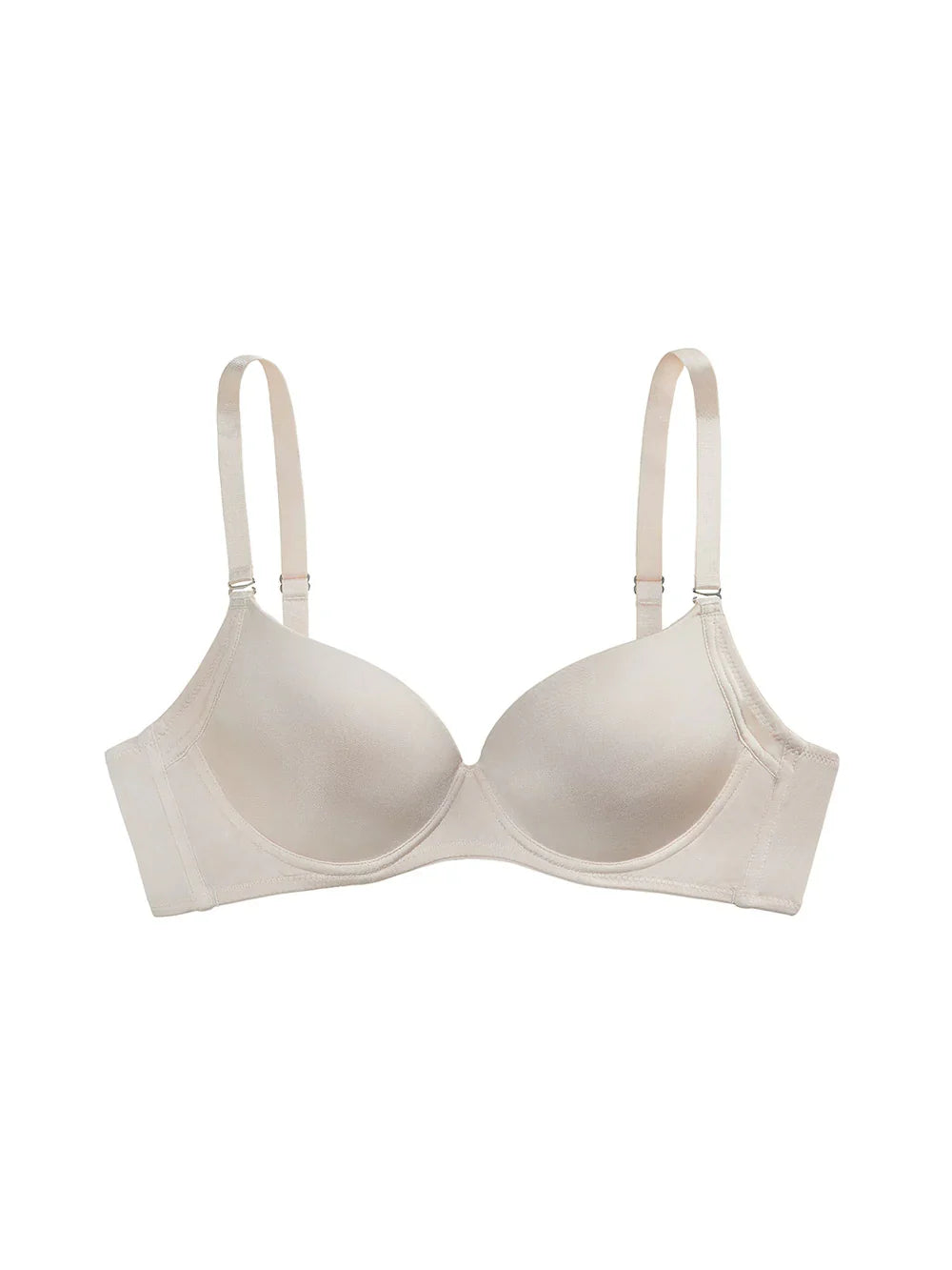 Kaitlyn Demi-Cup Bra, Petites, Push-Up, Removable Padding, Smooth Cup