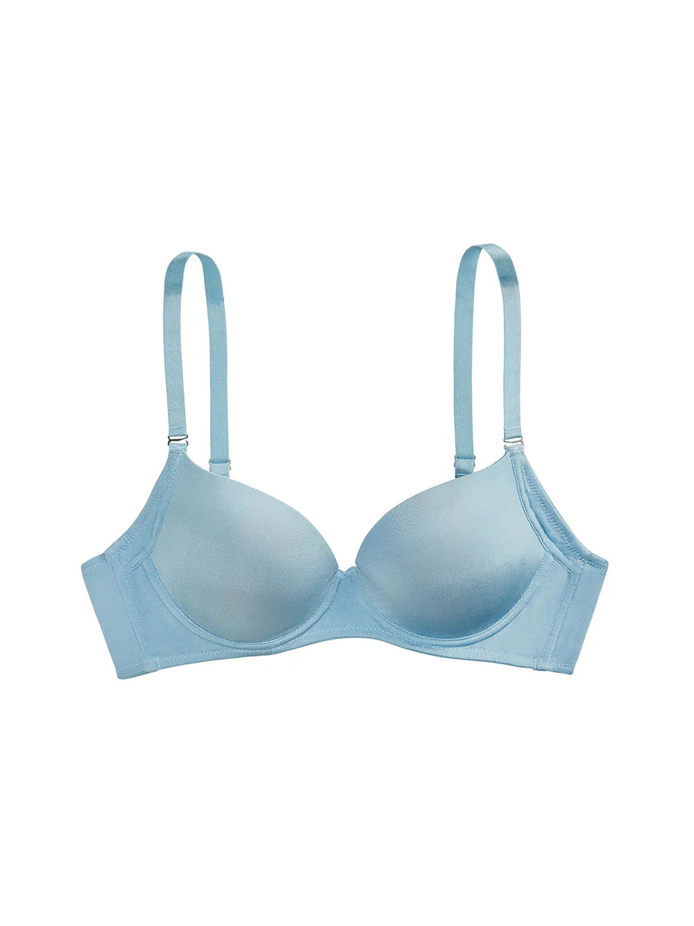 Kaitlyn Demi-Cup Bra, Petites, Push-Up, Removable Padding, Smooth Cup