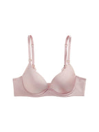 Heather Contoured, Petite, Push-Up Bra, Lace Back Detail, Smooth Cup