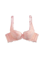 Elaine Demi-Cup Bra, Petite, Soft-Cups, Removable Push-Up Pads, Lace