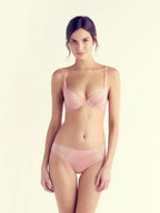 Fay Demi-Cup Bra, Petite, Contoured Cups, Smooth, Underwire, Push-Up