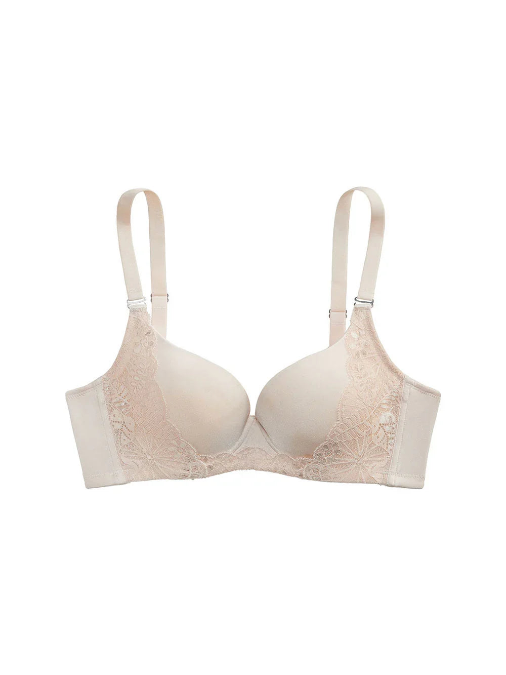 Abigail Contoured Bra, Petite, Smooth Cup, Push-Up Cups, Wide Band