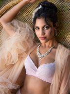Wendy Mini Corset Bra, Petites, Extra Wide Band, Push-Up, Lace