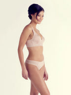 Hattie Wire-free Bra, Petite, Lightly Lined, Wide Band, Bralette