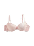 Ali D Demi-Cup bra, Petite, Smooth Cup, T-Shirt Bra, Push-Up, Lace