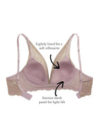 Elodie Lace Bra, Petite, Push-up, Small Sizes