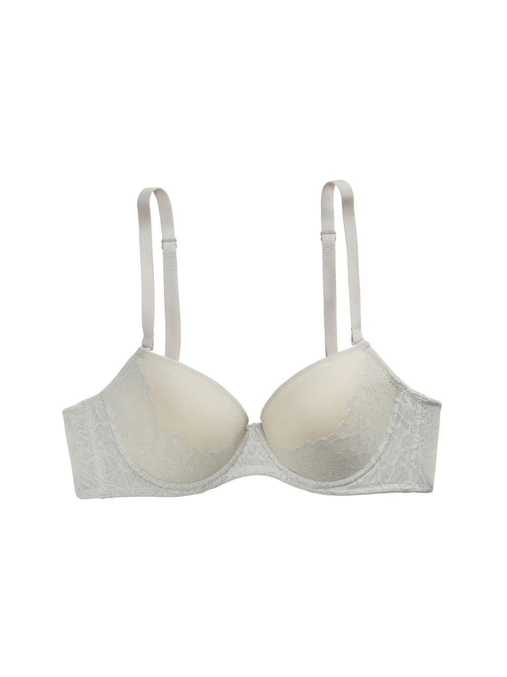 Jeanne Bra, Petite, Demi-cup, Push-up, Removable padding, Smooth Cup