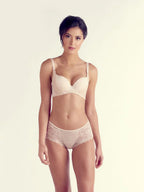 Abigail Contoured Bra, Petite, Smooth Cup, Push-Up Cups, Wide Band