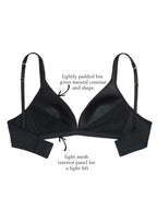 Erika Wire-free Bra, Petite, Lightly Padded, Smooth Cup, T-Shirt Bra