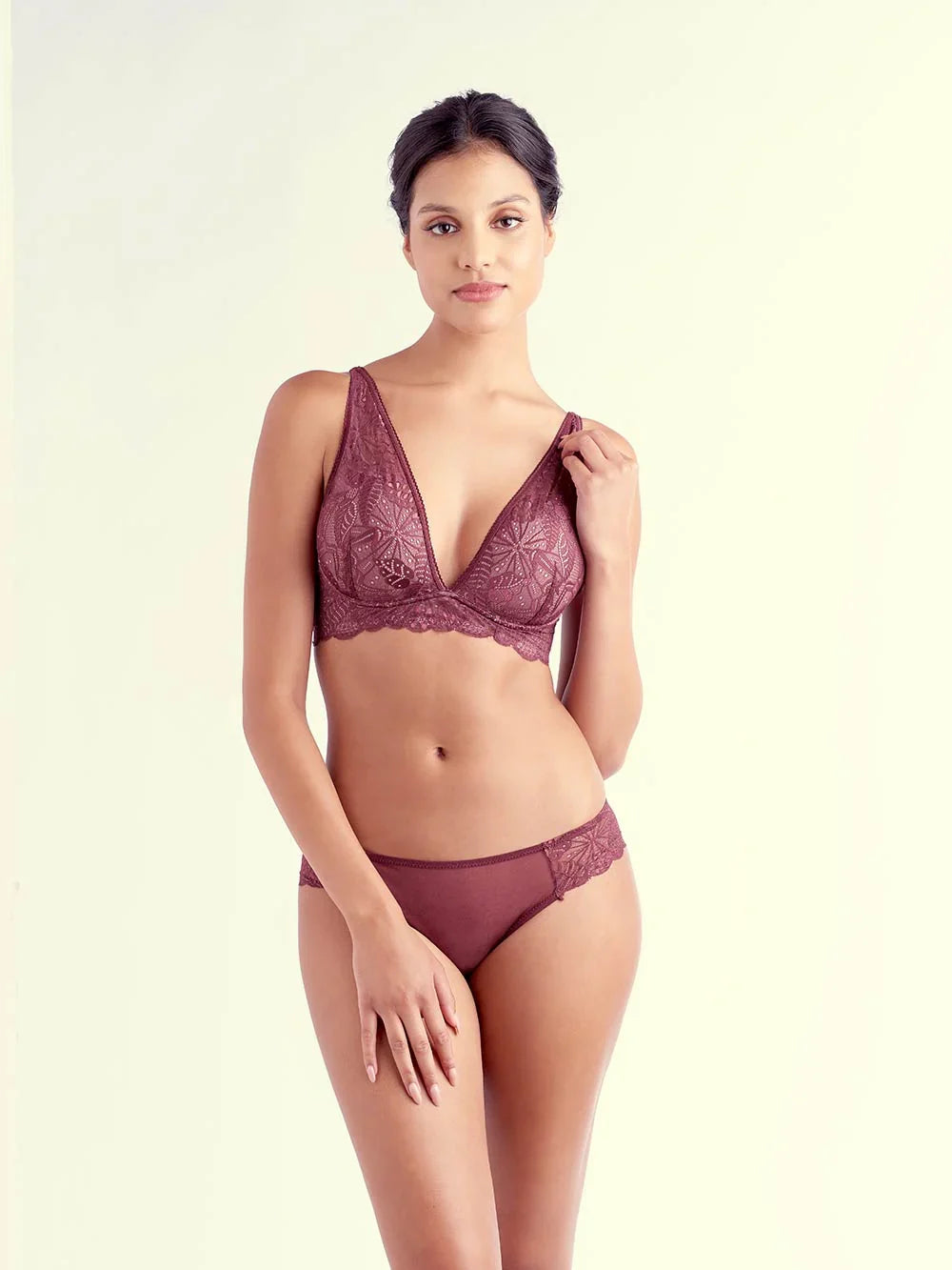 Elodie Lace Bra, Petite, Push-up, Small Sizes