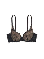 Naomi Lace Bra, Petite, Demi-Cup, Removable Padding, Push-Up
