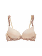 Yvonne Black Bra, Smooth Cup, Petite, Light Push-Up, T-Shirt Bra