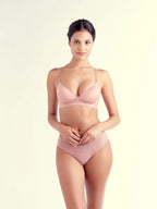 Gina Wire-free Bra, Petite, Smooth Cup, Light Push-Up, Wide Band