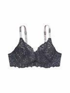 Coree Deep-Plunge Bra, Petite, Removable Push-Up Pads, Underwire, Lace