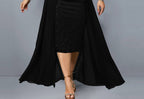 Women's Plus Size A Line Dress Midi Dress