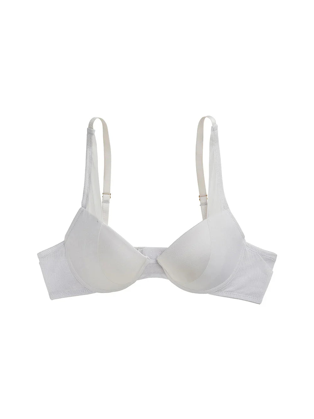 Fay Demi-Cup Bra, Petite, Contoured Cups, Smooth, Underwire, Push-Up