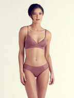 Gina Wire-free Bra, Petite, Smooth Cup, Light Push-Up, Wide Band